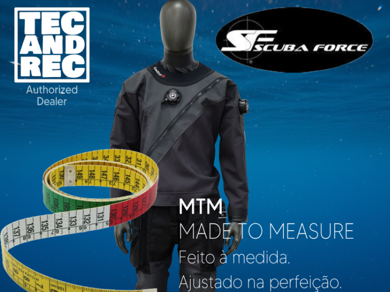 SCUBA FORCE DRYSUIT; MADE TO MEASURE (MTM)