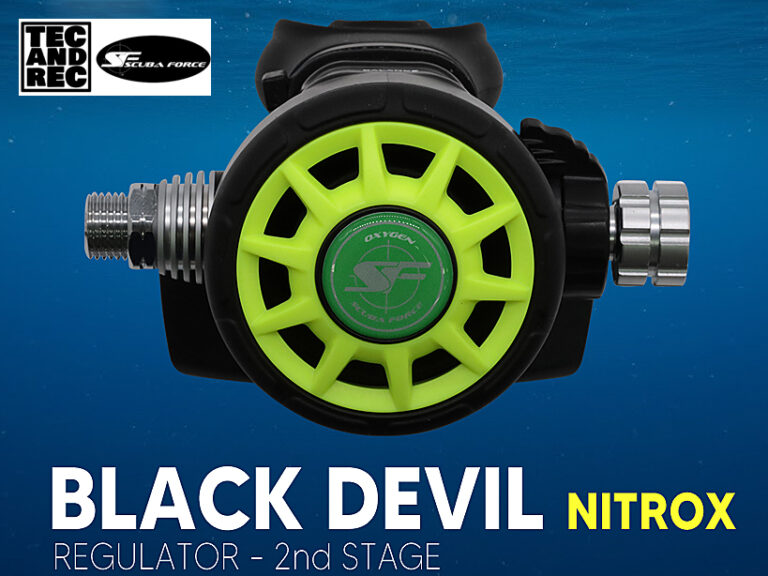 SCUBA FORCE 2 ST. STAGE BLACK DEVIL NITROX